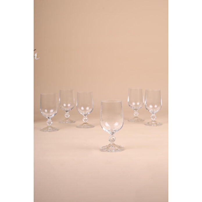 Rakle Claudia Kristal 6'lı Kahve Yanı Bardağı Seti 135 Cc