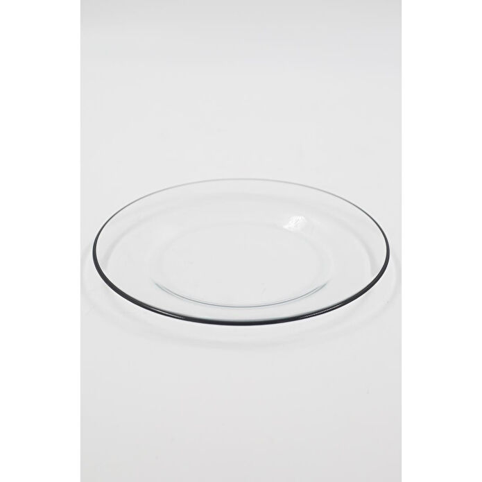 Rakle Pure Black 4'lü Pasta Tabağı Seti 19 Cm