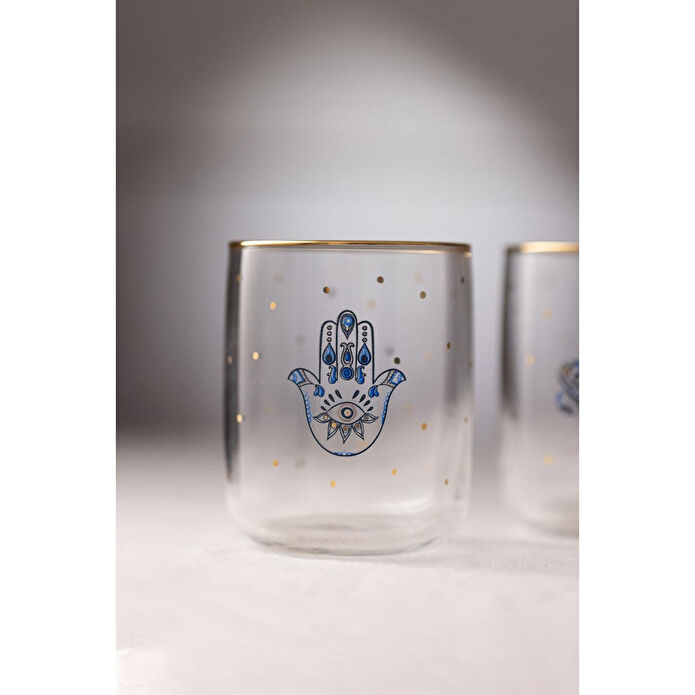 Rakle Lucky Charm 4'lü Kahve Yanı Bardağı Seti 280 Cc