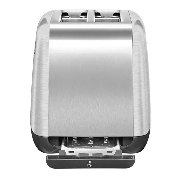 Kitchenaid 2 Dilim Ekmek Kızartma Makinesi - 5kmt221 Brushed Stainless Steel