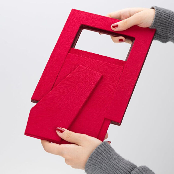 Bloominbag Bloomframe Boysenberry – Hakiki Deri Fotoğraf Çerçevesi