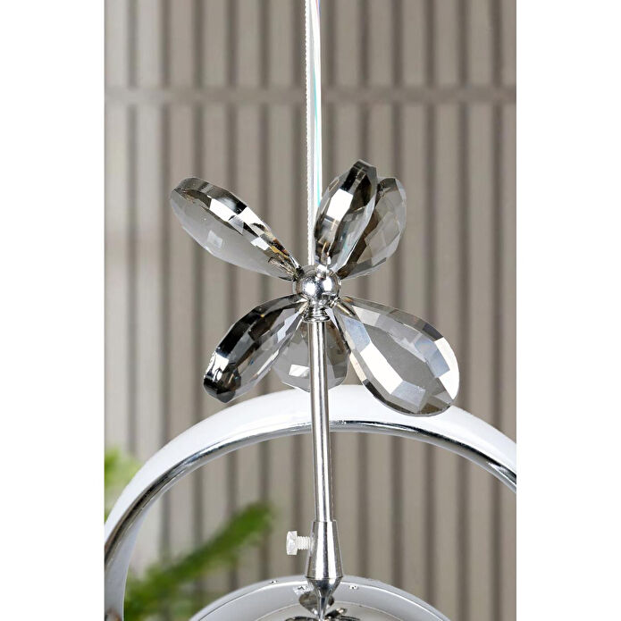 Luna Lighting Clasy Model Krom Kaplama Led Sarkıt Avize Beyaz Işık