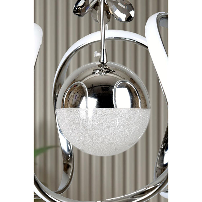 Luna Lighting Clasy Model Krom Kaplama 3 Renk Led Sarkıt Avize