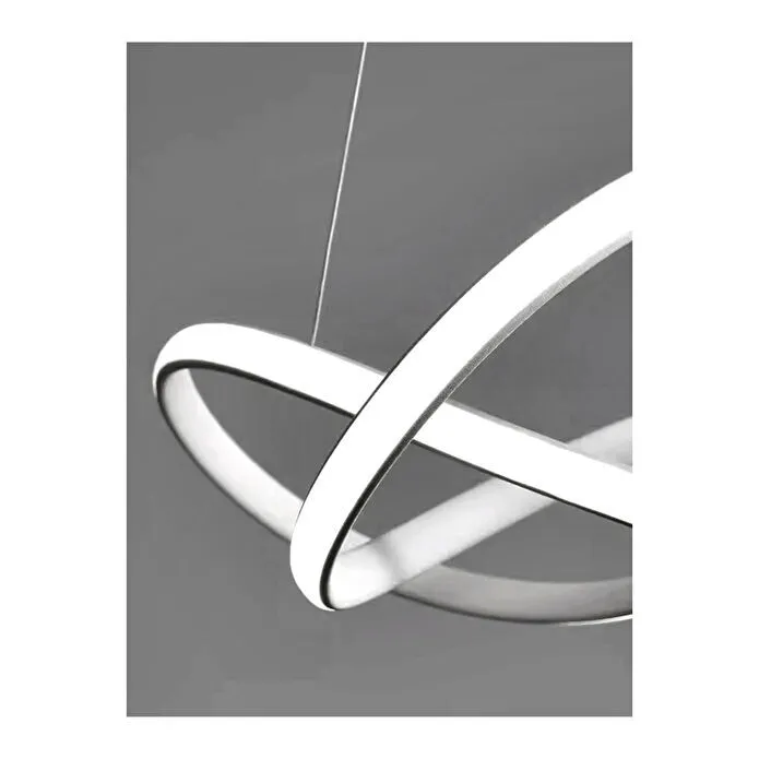 Luna Lighting Porto Model Krom Sarkıt 3 Renk Led Avize