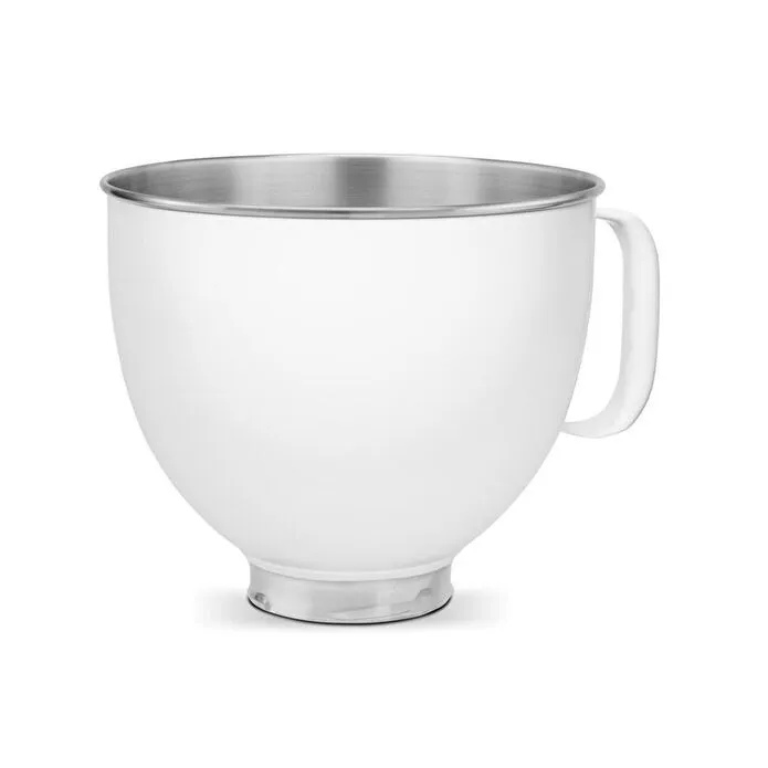 Kitchenaid 4,8 L Stand Mikser İçin Paslanmaz Çelik Kase White-5ksm5ssbwh
