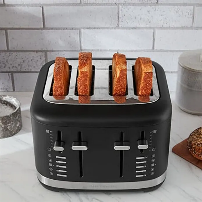 Kitchenaid Manuel Kontrollü 4 Dilim Ekmek Kızartma Makinesi - 5kmt4109 Matte Black