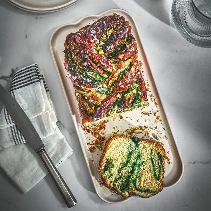 Emile Henry Madeleine Servis Tabağı 31,5 Cm Ekru/clay