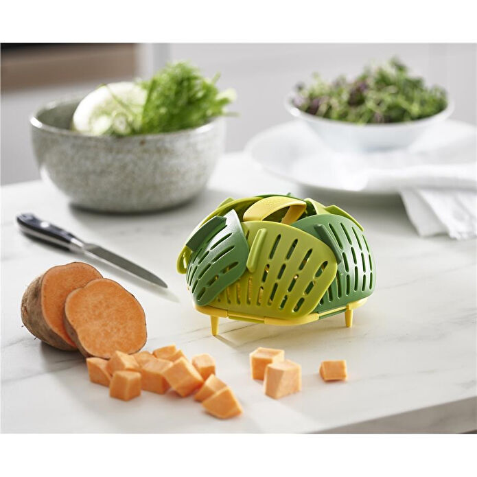 Joseph Joseph Bloom™ Katlanır Buharda Pişirme Sepeti - Yeşil