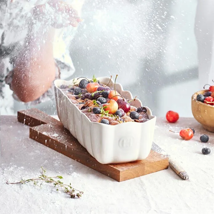 Emile Henry Madeleine Fırın Kabı Baton 29 Cm Ekru/clay