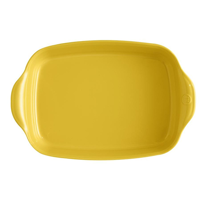 Emile Henry Fırın Kabı Dikdörtgen 42 X 28 Cm Mat Sarı/provence Yellow