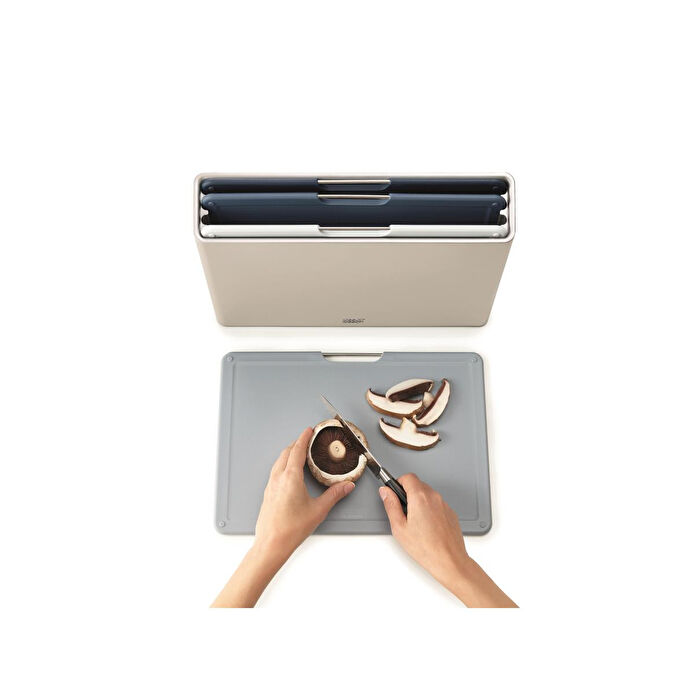 Joseph Joseph Folio Standlı Büyük Kesme Tahtası 4 Lü Mavi