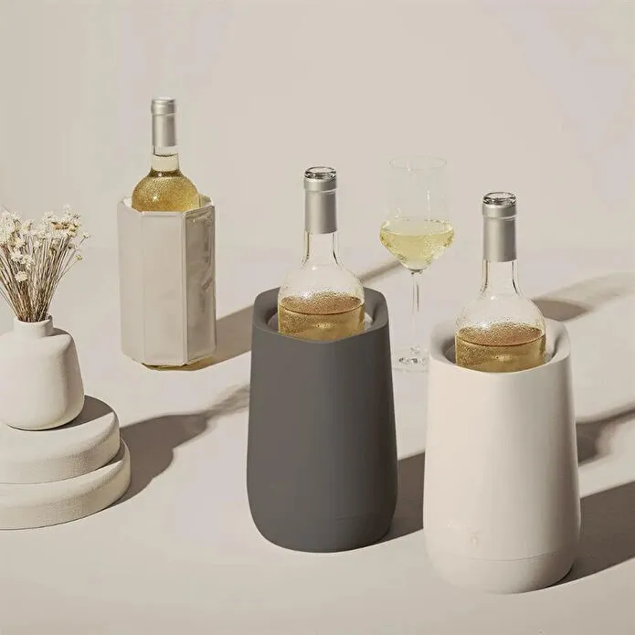 Vacu Vin Aktif Soğutucu - Kutulu Gri