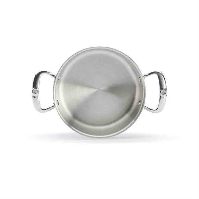 De Buyer Milady Cam Kapaklı Paslanmaz Çelik Tencere 20 Cm Paslanmaz Çelik