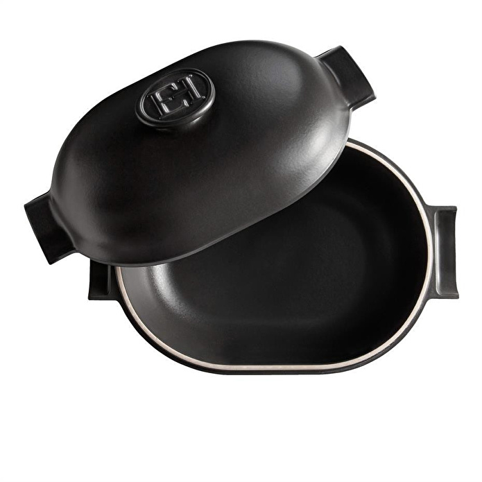 Emile Henry İnduksiyon Uyumlu Oval Tencere 4.5 L/36x24 Cm