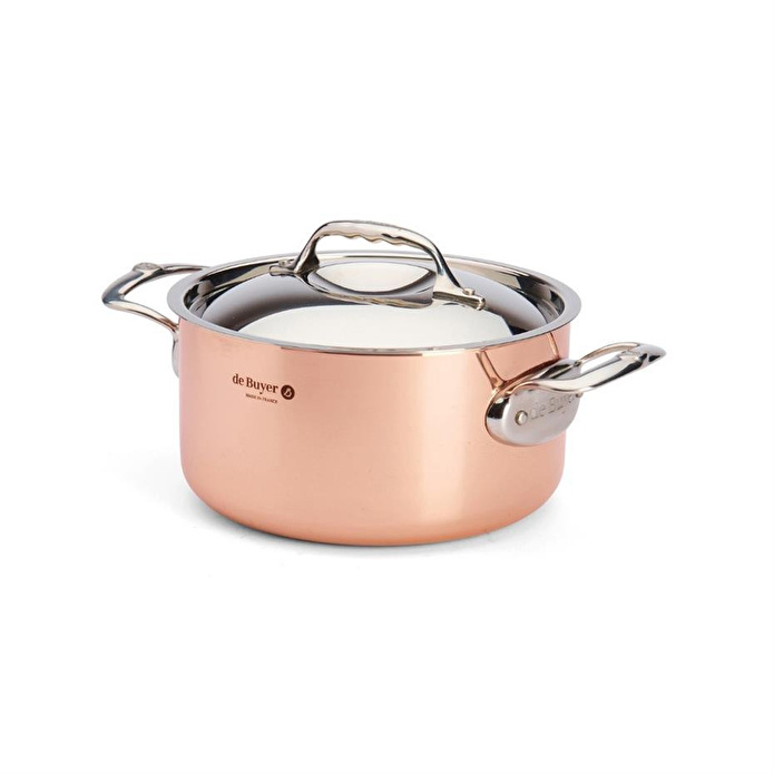 De Buyer Prima Matera Bakır Tencere 20 Cm Copper