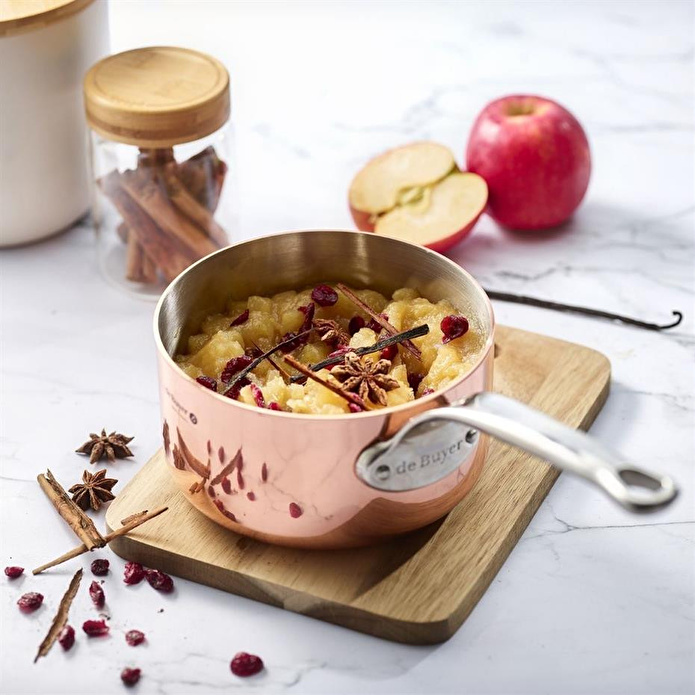 De Buyer Prima Matera Bakır Sos Tenceresi Copper