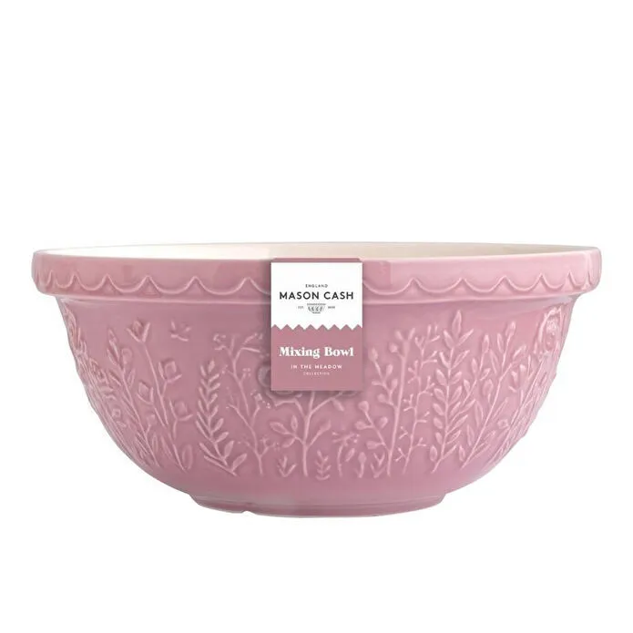 Mason Cash In The Meadow S12 Desenli Karıştırma Kabı 29 Cm Pudra Pembe