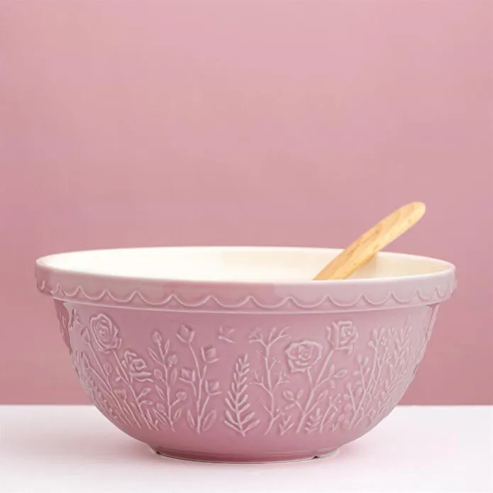 Mason Cash In The Meadow S12 Desenli Karıştırma Kabı 29 Cm Pudra Pembe