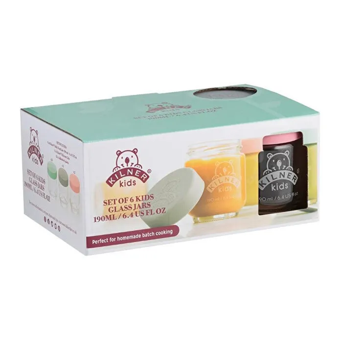 Kilner Kids Set 6 X 190 Ml