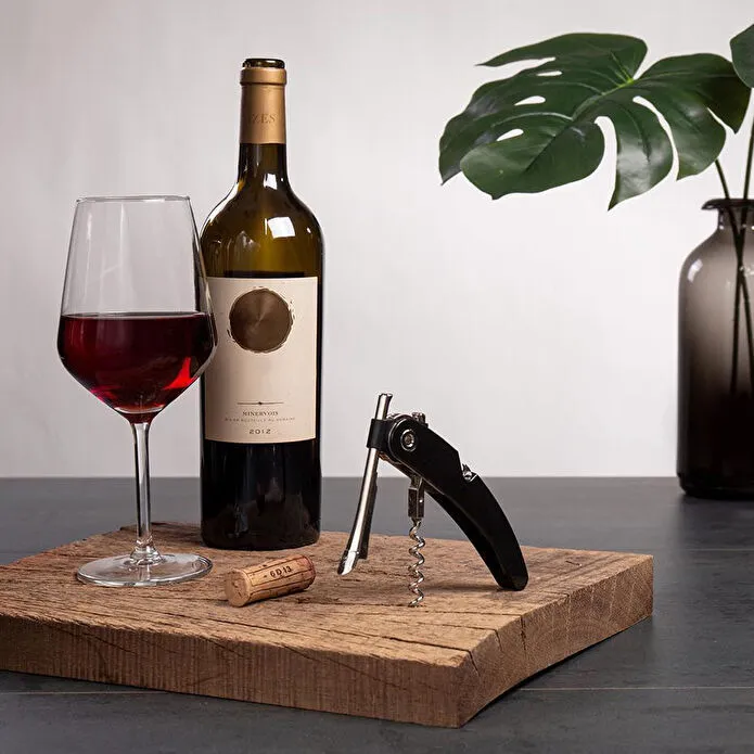 Vacu Vin Single Pull Tirbuşon Siyah - Kutulu Siyah