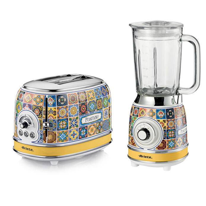Ariete Positano 2'li Kahvaltı Seti (cam Blender + Ekmek Kızartma Makinesi Özel Set) Pkhset01