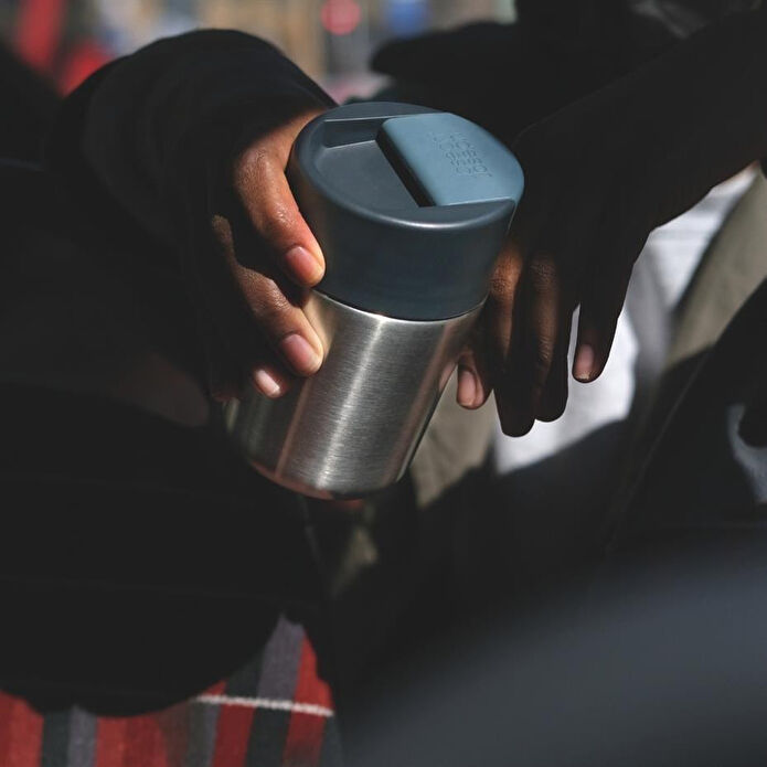 Joseph Joseph Sipp Kapaklı Paslanmaz Çelik Seyahat Kupa 340 Ml