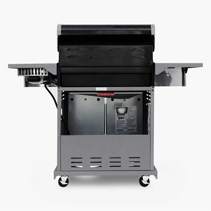Kenmore Gazlı Barbekü 4 Ocaklı Siyah - Metal
