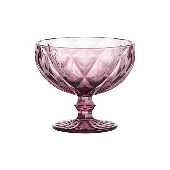 Ravenhead Gemstone Ayaklı Dondurma Kasesi Pembe