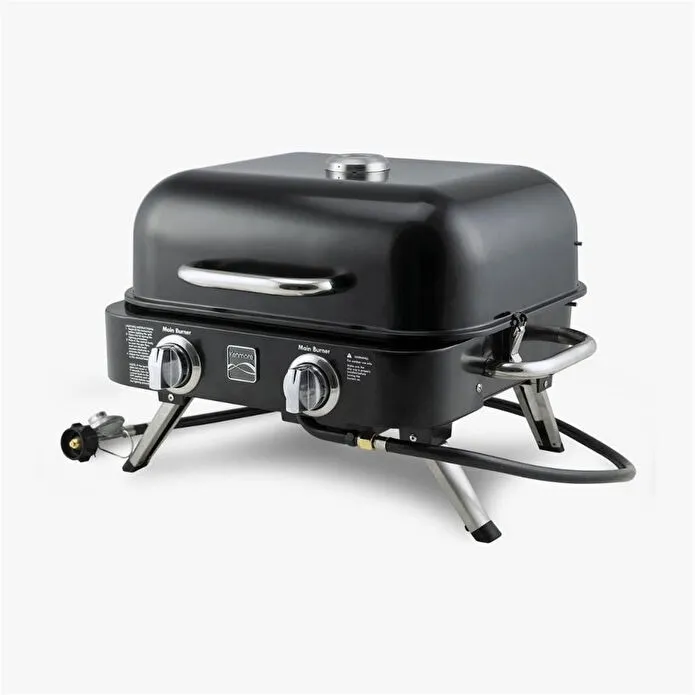 Kenmore Masa Üstü Gazlı Barbekü Siyah