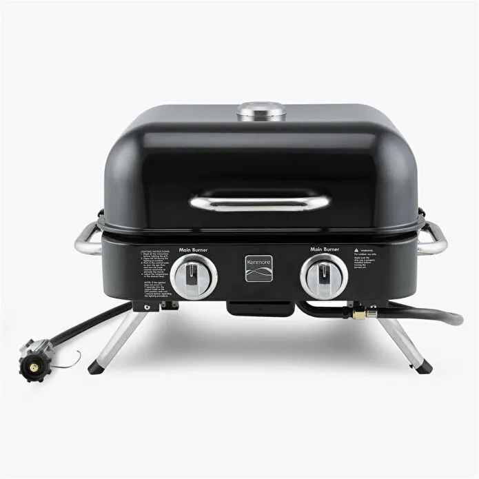 Kenmore Masa Üstü Gazlı Barbekü Siyah