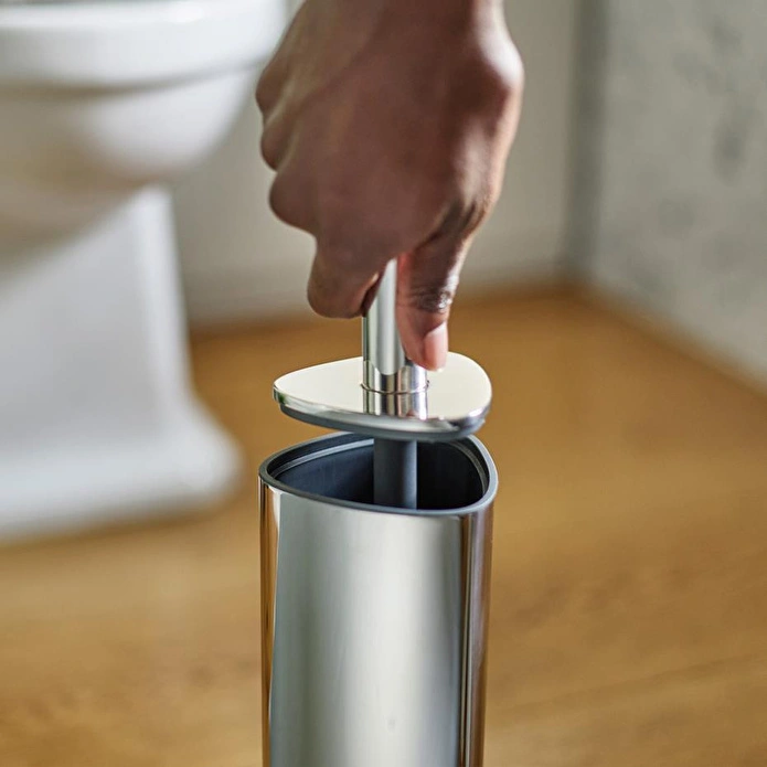 Joseph Joseph Flex 360 Luxe Tuvalet Fırçası Çelik