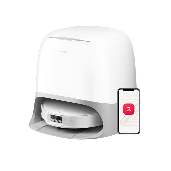 Roborock Qrevo Curvx Akılı Robot Süpürge Beyaz