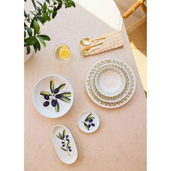 The Mia Olivos Salata Kasesi 23x6 Cm