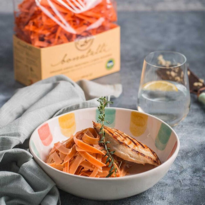 Bonatelli 2 Li Organik Kırmızı Mercimekli Çubuk Makarna