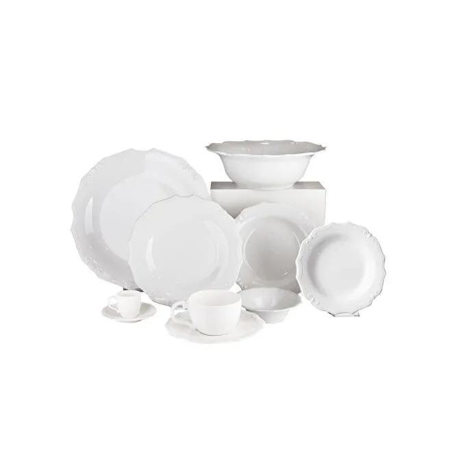 Royal Canterbury Poetry White 50 Parca Yemek Ve Cay Takimi