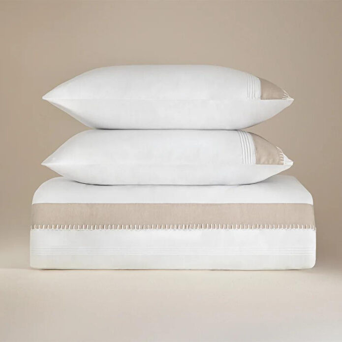 Penelope %100 Pamuk Saten Kumaş Nevresim Seti 200x220 Cm - Carla Serisi