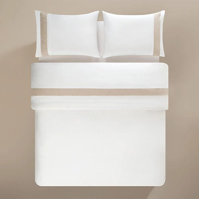 Penelope %100 Pamuk Saten Kumaş Nevresim Seti 200x220 Cm - Carla Serisi