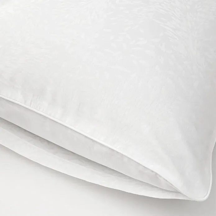 Penelope %100 Pamuk Saten Nevresim Seti 200x220 Cm Beyaz - Plume Serisi