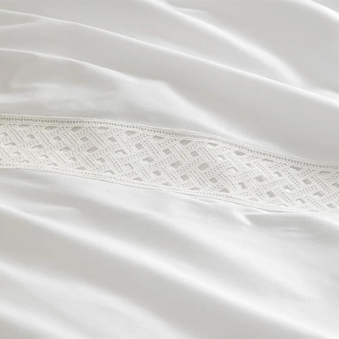 Penelope %100 Pamuk Saten Kumaş Nevresim Seti 240x220 Cm - Delfina Serisi