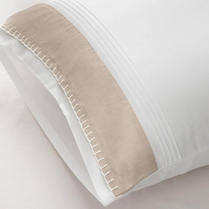 Penelope %100 Pamuk Saten Kumaş Nevresim Seti 260x240 Cm - Carla Serisi