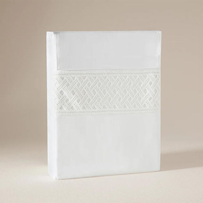 Penelope %100 Pamuk Saten Kumaş Nevresim Seti 200x220 Cm - Delfina Serisi