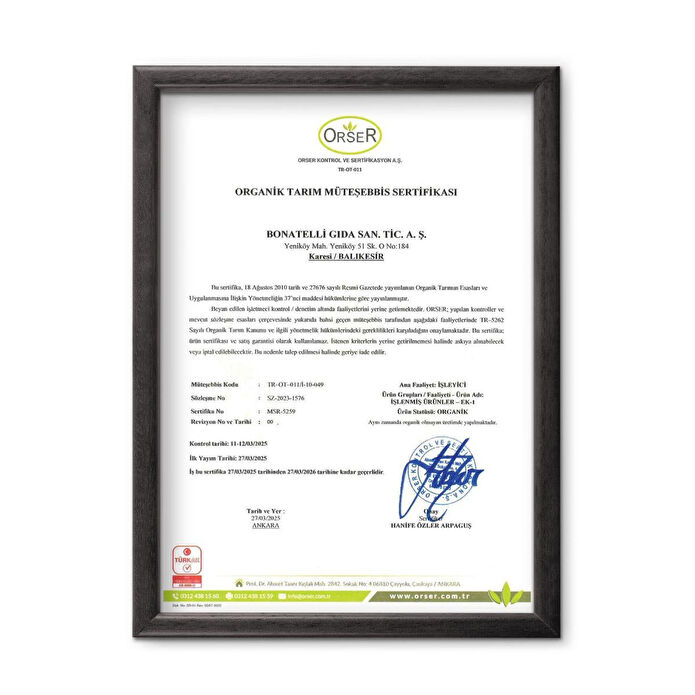 Bonatelli Organik Boncuk Makarna 400 G