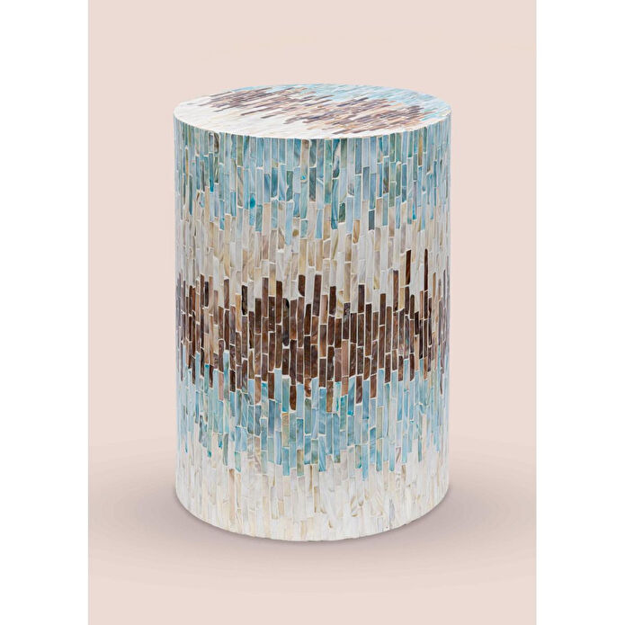 The Mia Sedef Tabure Yan Sehpa 35x50 Cm Tlc0125