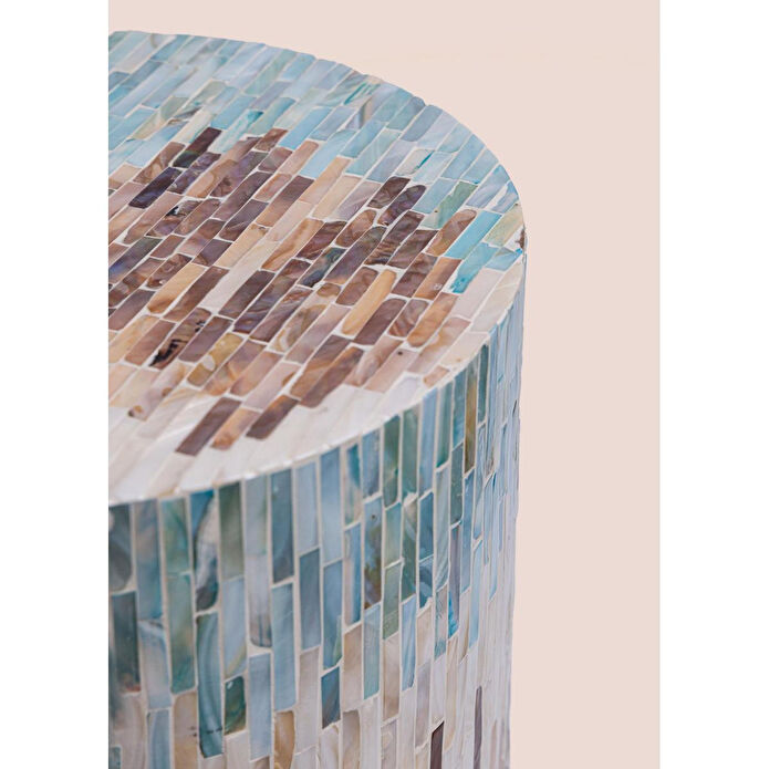 The Mia Sedef Tabure Yan Sehpa 35x50 Cm Tlc0125