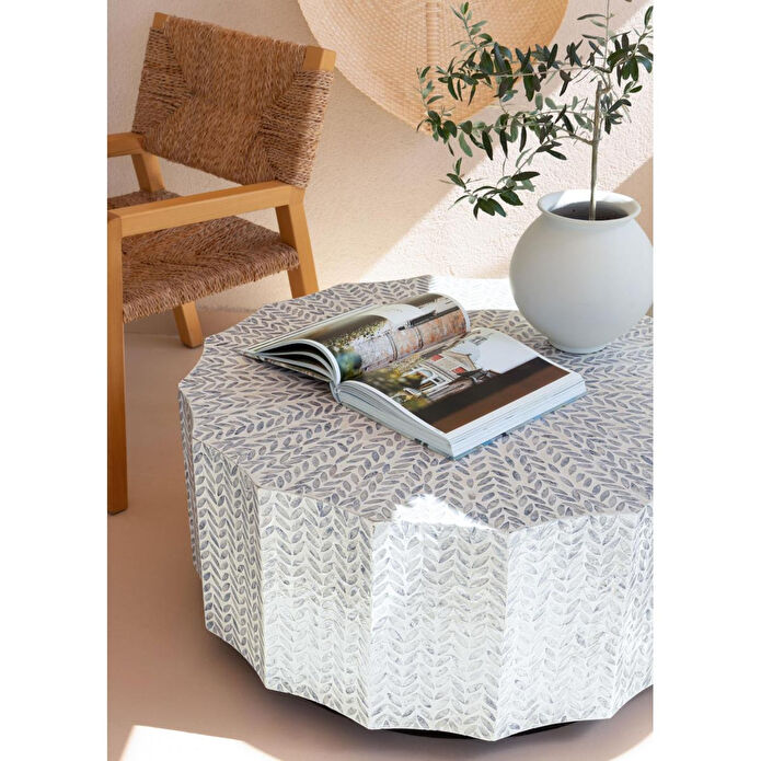 The Mia Sedef Tabure Yan Sehpa 90x40cm Tlc0133