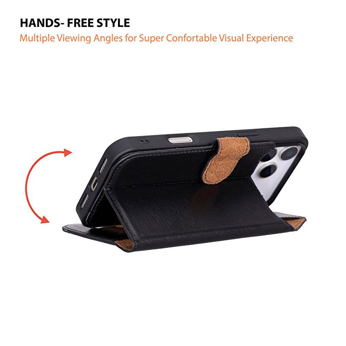 Bloominbag Bloomcase Magic Wallet Obsidian Black Apple Iphone 17 Pro (6.3