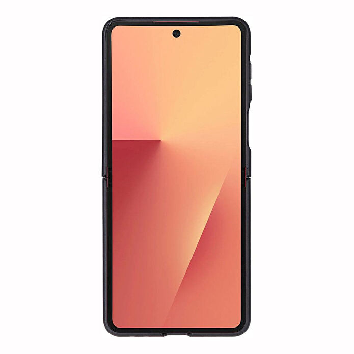 Bloominbag Bloomcase Flex Cool Tan Hakiki Deri Samsung Galaxy Z Flip 7 Kılıf(6.9