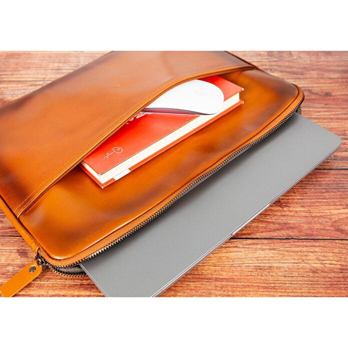 Bloominbag Awe Slim Hakiki Deri Taba 14inç Laptop / Macbook Kılıf