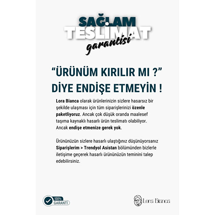 Lora Bianca Ekol Büyük Boy Cam Salata Kasesi - 21 Cm Beyaz