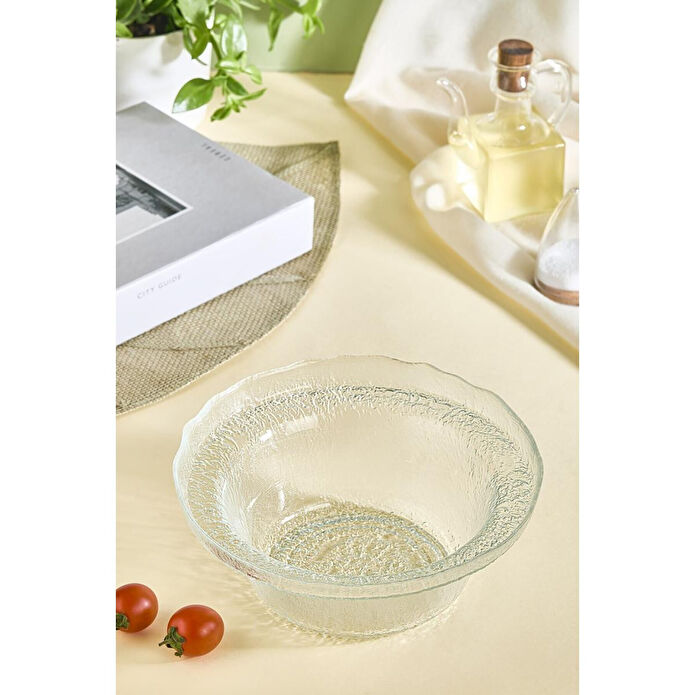 Lora Bianca Gemma Büyük Boy Salata Kasesi Beyaz